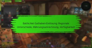 Battle.Net Guthaben-Einlösung: Regionale Unterschiede, Währungsumrechnung, Verfügbarkeit