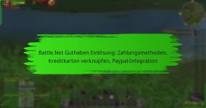 Battle.Net Guthaben Einlösung: Zahlungsmethoden, Kreditkarten verknüpfen, Paypal-Integration